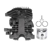 Cylinder Piston Assembly Kit 50172021 40mm Aluminum Alloy Electric Chainsaw Cylinder Piston Replacement Part for Oleomac 941 GS410 EFCO 141SP 141