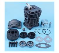 Cylinder Piston Crankshaft Ball Bearing Gasket Kit for Partner for Formula 400 5000 350 351 352 370 371 390 401 420 Chainsaw 41mm