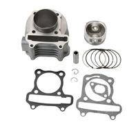 Cylinder Piston Crankshaft Set 52mm 105cc Big Bore Racing Cylinder Kit Fit For Agility 50 R10 R12 R16 Filly Super 8 50cc 139QMB
