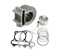 Cylinder Piston For Kymco For Agility For R16 Rs For People EU3 For Super 8 150cc 4 Stroke Scooter Engine Parts 63mm 200cc Big Bore Cylinder Kit Rebuild Kit