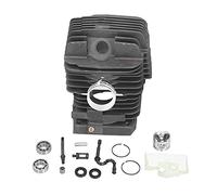 Cylinder Piston Kit, 46mm Cylinder Piston Kit, Cylinder Piston Assembly Fuel Filter Bearing Tube Set Compatible with 029 039 MS290 310 390 Chain Saw