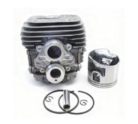 Cylinder Piston Kit 50mm Fit for Stihl TS420 Cut Off Saw Accessories Replace 42380201202 42380201205(Chrome Coated)