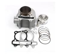 Cylinder Piston Kit For SYM For Fiddle 2 For Megalo For Orbit For Symply 1 For Symphony S 125 150 125cc 4-Stroke Scooter 63mm 200cc 2V Big Bore Cylinder Kit