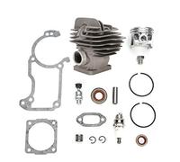 Cylinder Piston Kit High Performance Durable Replacement Parts for 026 MS260 026PRO Chainsaw Zinc Alloy 44.7mm Diameter Complete Set with Accessories