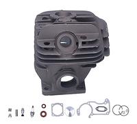 Cylinder Piston Kit High Performance Replacement for 026 MS260 026PRO Chainsaw Durable 44.7mm Aluminum Alloy Complete Set with Spark Plug and Bearings