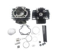 Cylinder Piston Ring Head Gasket Set Kit Fit For PW50 QT50 60CC BIG BORE KIT SET CYLINDER PISTON GASKET HEAD