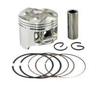Cylinder Piston Ring Kit For CBR250RR For CBR22 For KAZ MC22 MC23 | For Jade250 Hornet250 Motorcycle Engine Cylinder Bore Size 48.5 ~ 49.5 mm Piston & Rings