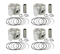 Cylinder Piston Ring Kit For CBR250RR For CBR22 For KAZ MC22 MC23 | For Jade250 Hornet250 Motorcycle Engine Cylinder Bore Size 48.5 ~ 49.5 mm Piston & Rings