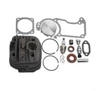 Cylinder Piston Set Compatible with 026 MS260 for ms 260 44mm Bore, Chain Saw Engine Kit with Piston Rings, Spark WSR6F, Gaskets and Seals for Professional Repair