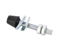 Cylinder Pneumatic Hold Down Clamp Heavy Duty 500lbs Clamping Force Industrial Grade Toggle Clamp for Woodworking Metalworking Black Silver
