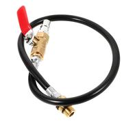 Cylinder Pressurization Tool for Engine Leakage Testing, Black Rubber Metal