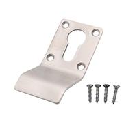Cylinder Pull Finger Latch Euro Profile - Satin Stainless Steel - 86mm