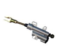 Cylinder Pump Motorcycle Rear Hydraulic Brake Master Cylinder Pump Fit For 110cc 125cc 150cc 250cc ATV Pit Pro Dirt Bike(Silver)