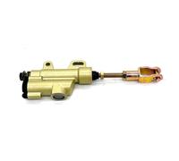 Cylinder Pump Rear Hydraulic Brake Master Cylinder Pump Fit For 50cc 70cc 110cc 125cc 150cc 250cc ATV Pit Pro Dirt Bike Motorcycle(Gold)