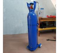 Cylinder Rack Cart - Portable Tank Trolley for Homes, Clinics, School Labs - Storage Solution for Gas Tanks, Durable & Easy to Move