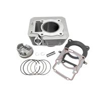 Cylinder Set Piston Ring And Gasket Kit 74MM Air-Cooled 250CC Upgraded 300CC Compatible With ZS172FMM-3 CB250-F Engine(1 Kit)