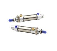 Cylinder single action spring ejection mini cylinder MTA16/20/25 * 25/50/75/100/125/150/175/200/250/300 stainless steel(Grey,Bore 25mm(MSA 25))