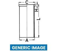 Cylinder Sleeve Fits Citroën Berlingo BX ZX Fiat Peugeot KOLBENSCHMIDT 89301110