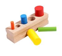 AWHAO Cylinder Toys Wooden Educational Toys Children Home Portable Early Development