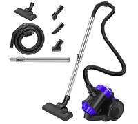 Cylinder Vacuum Cleaner, 1000 Watt Powerful Motor, 1.5L Capacity Dust Tank,4 in 1 Multi-Tool,Bagless Powerful Wet & Dry Vacuum Cleaner for Stairs, Compact and Lightweight, Removes Dirt and Pet Hair