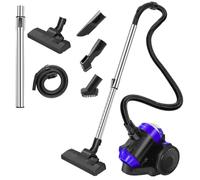 Cylinder Vacuum Cleaner,3 in 1 Multi-Tool, 1000 Watt Powerful Motor,Bagless Powerful Wet & Dry Vacuum Cleaner for Stairs, Compact and Lightweight, Removes Dust,for Stairs, Carpet, Floor, Pet Hair
