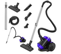 Cylinder Vacuum Cleaner, Crevice Clean Tool, 1000 Watt Powerful Motor,Bagless Powerful Wet & Dry Vacuum Cleaner for Stairs, Compact and Lightweight, Removes Dust,for Stairs, Carpet, Floor, Pet Hair
