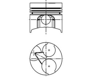 Cylinders/Pistons KOLBENSCHMIDT 40411600