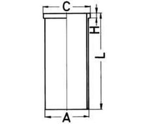 Cylinders/Pistons KOLBENSCHMIDT 89002190