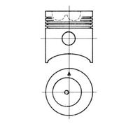 Cylinders/Pistons KOLBENSCHMIDT 91557700