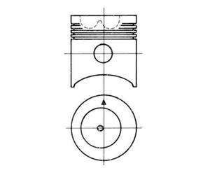 Cylinders/Pistons KOLBENSCHMIDT 91557700