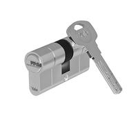 Yale 10-2172-4040-00-2201 YC2100 DB 40X40 NI Removable Lock Cylinder 40 x 40 mm, 10 Pins-External, Interior Door, Entrance Door-YC2100-5 Reversible Keys, Nickel-Plated