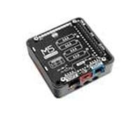 Cylindrical battery contacts, clips, holder and springs Base AAA is a '5 x 5 cm' series base with 4 x AAA dry batteries holder