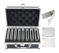 Cylindrical Bending Tester, Stainless Steel Paint Test Mandrel, Portable Case for Coating Elasticity and Toughness Assessment