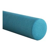 Cylindrical Cervical Neck Roll Memory Foam Pillow, Bolster Pillow, Round Neck Support for Sleeping | Bolster for Bed,Couch, Legs, Back and Yoga(Blue,12cmx40cm)