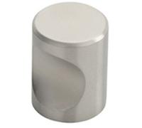 Cylindrical Cupboard Door Knob 16mm Diameter Stainless Steel Cabinet Handle