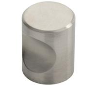 Cylindrical Cupboard Door Knob 20mm Diameter Stainless Steel Cabinet Handle
