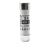 Cylindrical fuse 8x32 8.5x32 mm, 400 V 16 A, delayed intervention, with fusion indicator, civil use CF, ceramic, steatite, gG use, Power interruption (lk) 50KA
