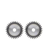 Cylindrical Gear 33T Low Carbon Steel Flat Gear 2M Pitch 20mm Height 12mm Bore Precision Machined Ideal for Robotics and Mechanical Projects - 1 Piece