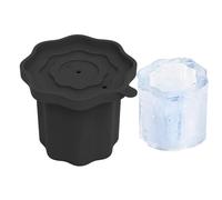 Cylindrical Ice Mould | Reusable Food-Safe Mould Cup Maker - Silicone Cocktail Ice Cube Trays - for Whiskey Coffee Tea Drinks Cocktails Parties Kitchen Camping Chocolate