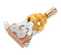 Cylindrical Knob Electric Guitar 3 Way Toggle Switch | Chrome Finish, Short Frame On-on-on Design, Iron Metal Build, for Imperial Guitars and Repair Technicians