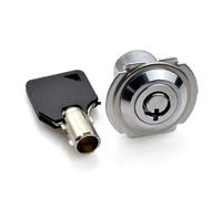 Cylindrical Press Locks Zinc Alloy Cam Lock with Key 1Pcs