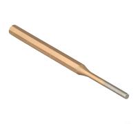 Cylindrical Punch 1pcs CR-MN Steel Round Center Punch Chisel HRC48-58 Hardness Fitster Tool for Metalworking Drilling Marking(5mm)