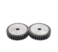 Cylindrical spur gear 1 Piece spur Gear 2M45/46/47/48T Rough Hole14 mm Low Carbon Steel Material Total Height 20 mm(47 Teeth)
