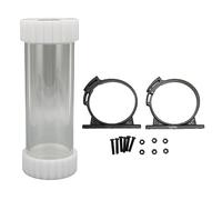 Cylindrical Water Cooling Tank, 60mm Outside Diameter Heat Resistant PC Water Tank for Computer (187MM)