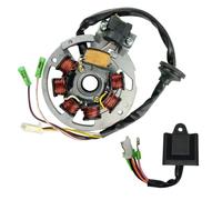 Cylinman Magneto Stator Fit for Polaris Scrambler 50 90 2001-2003 for Sportsman 90 2001-2006 for Predator 50 90 2003-2006 for ETON 50 90 RXL-50 RXL-90 With Ignition CDI Box