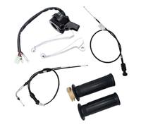 Cylinman Throttle Housing Start Switch Choke Control Left Right Brake Lever Fit For PW50 PY50 Peewee Y-Zinger