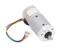 Cyllde High Efficiency Stepper Motor for Office Automation - 2 Phase 4 Wire Stainless Steel Mini Gear Motor with Stepping Action