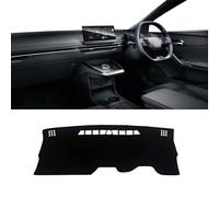 CYLOZ Car Dashboard Cover,Custom Non-slip Dash Board,for MG 4 MG4 EV EH32 Mulan Electric 2022-2024 Anti-glare UV Rays,Stain Scratch Rresistant,Cracking,Car Pad Non-slip Mat,RHD-Black
