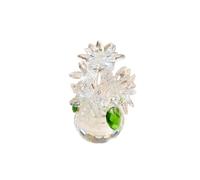CYLRWSR 5 Styles Crystal Daisy Flower Ornament Home Desk Decoration Glass Craft Mother's Day Valentines Gifts ,Transparent