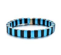 CYLRWSR Multicolor Enamel And Rhinestone Adjustable Bracelet Set, Boho Stacking Bangles For Women And Men, 19cm, Stone, Agate